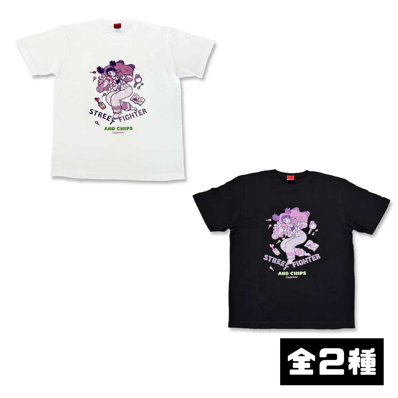 AND CHIPS STREET FIGHTER 6 by SANLEMO Tシャツ(ジュリ) （全２種）｜ CAPCOM STORE TOKYO｜渋谷PARCO | ONLINE PARCO（オンラインパルコ）