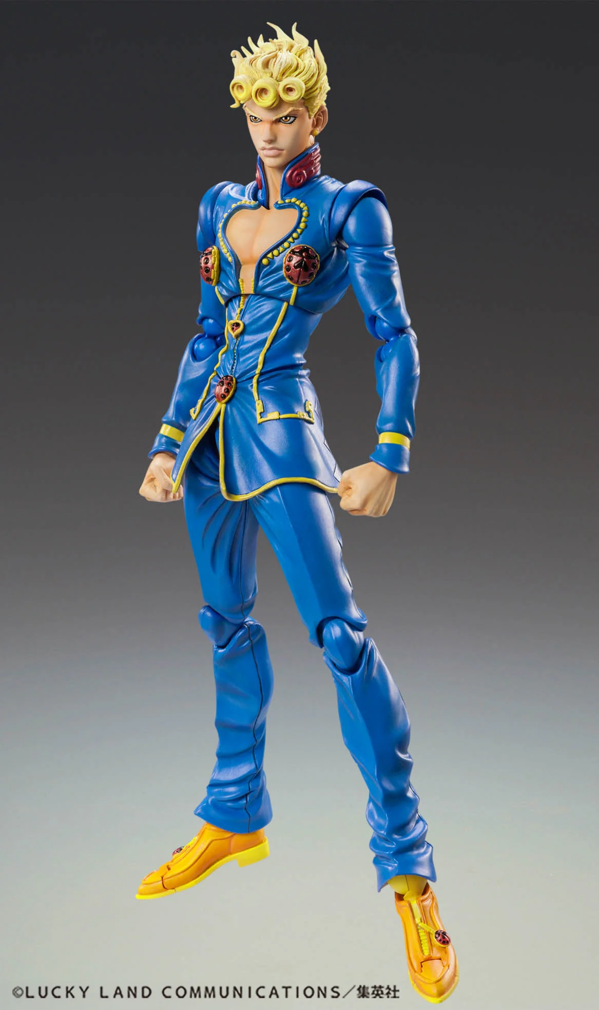 Jojo's Bizarre Adventure Super Action Statue Part V - Giorno Giovanna – JumpIchiban