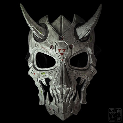 【倉戸みと】メカオニマスク / vvstore