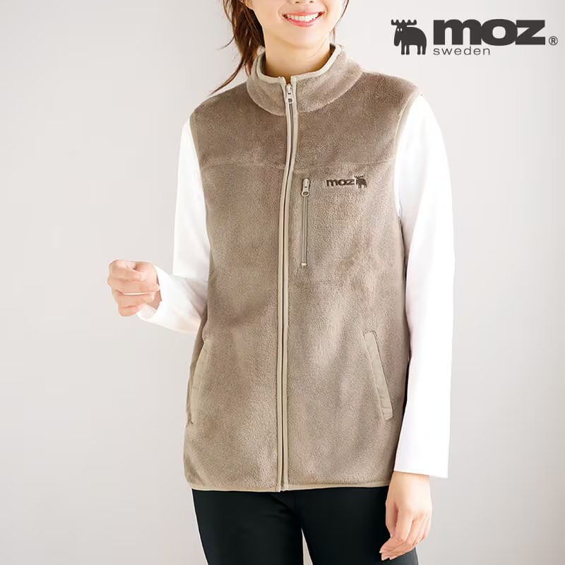 <moz>ふんわりフリースベスト: 訪問介護・介護 - 看護師(ナース)の通販ならアンファミエ